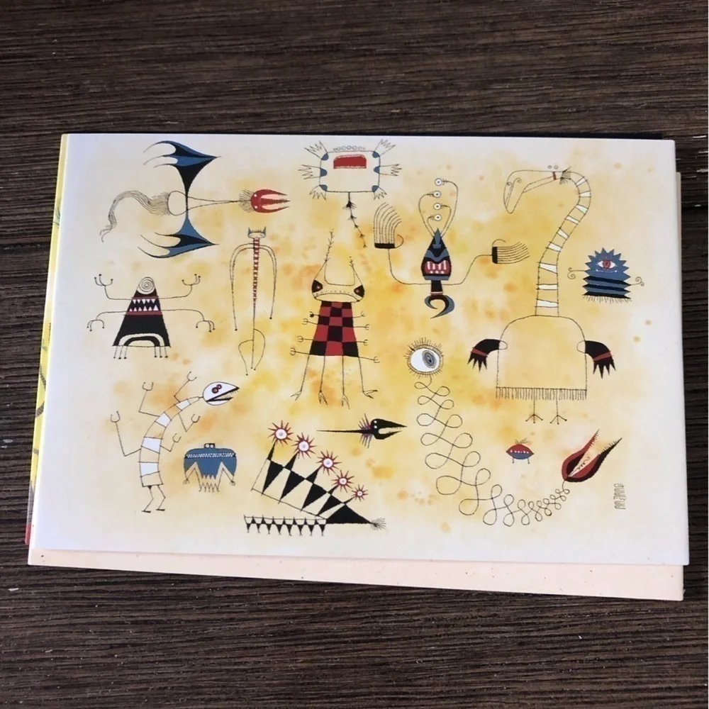 Disney Pixar Movie Postcards: Monster's INC. 6 pack.
